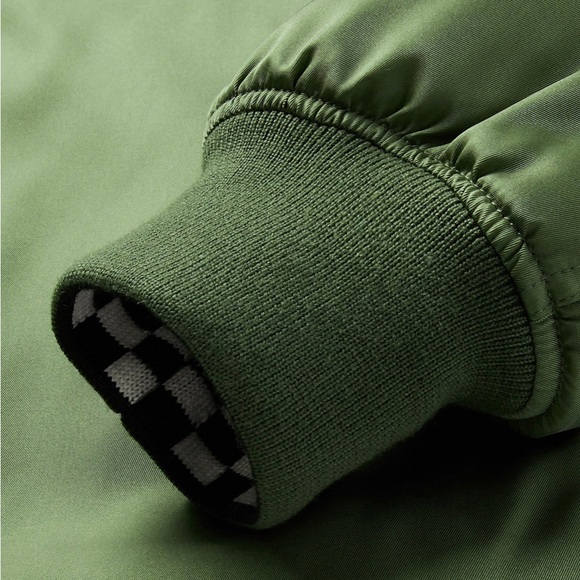 7 Moncler Fragment Reversible Printed Shell Down Bomber Jacket Sz 2/M - Picture 4 of 15